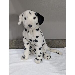 E&J Prima Classic Collection Dalmatian Dog Large Plush RARE Sitting Realistic